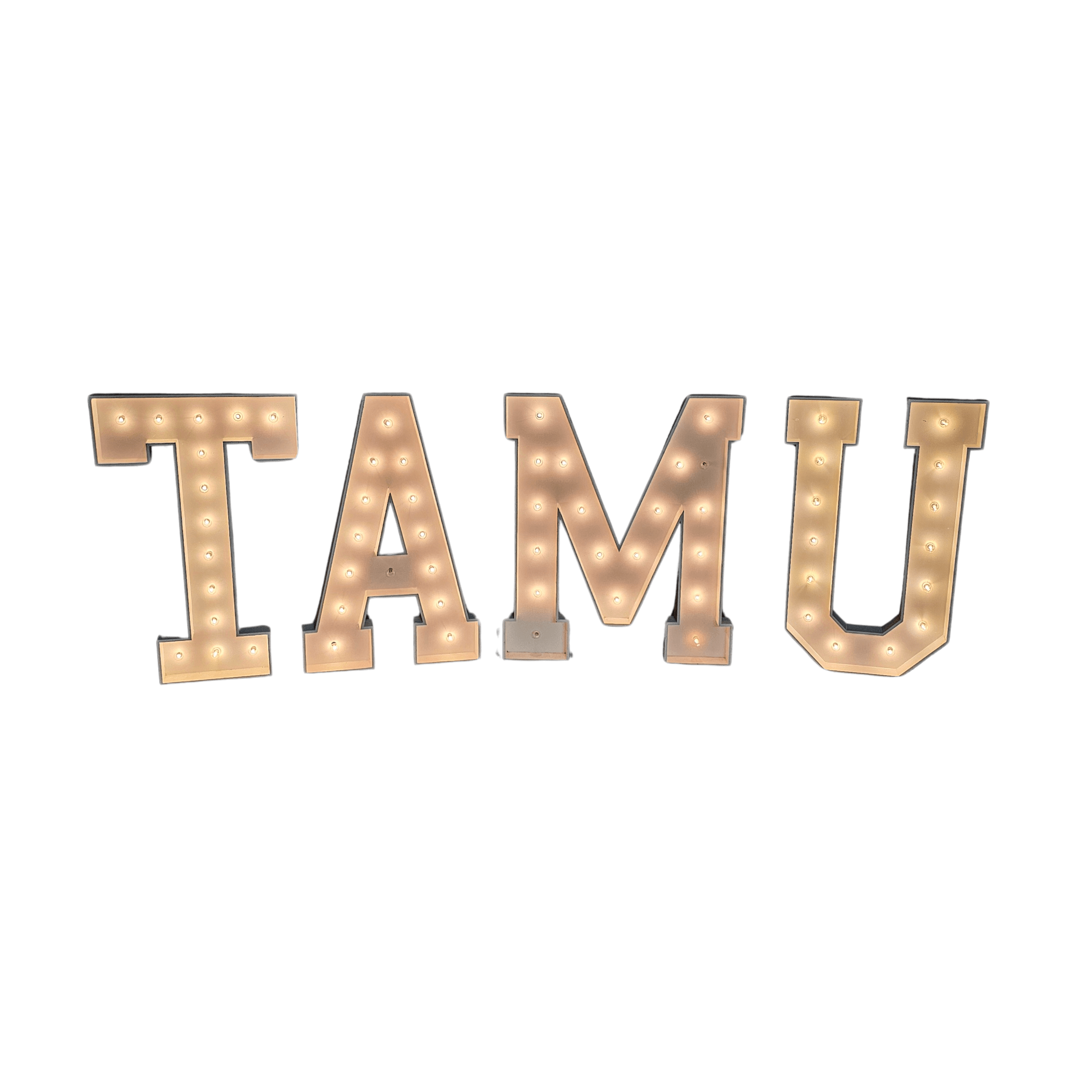 Texas A&M - Marquee letters