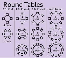 60 inch Round Plastic Table Small Image